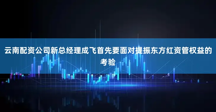 云南配资公司新总经理成飞首先要面对提振东方红资管权益的考验